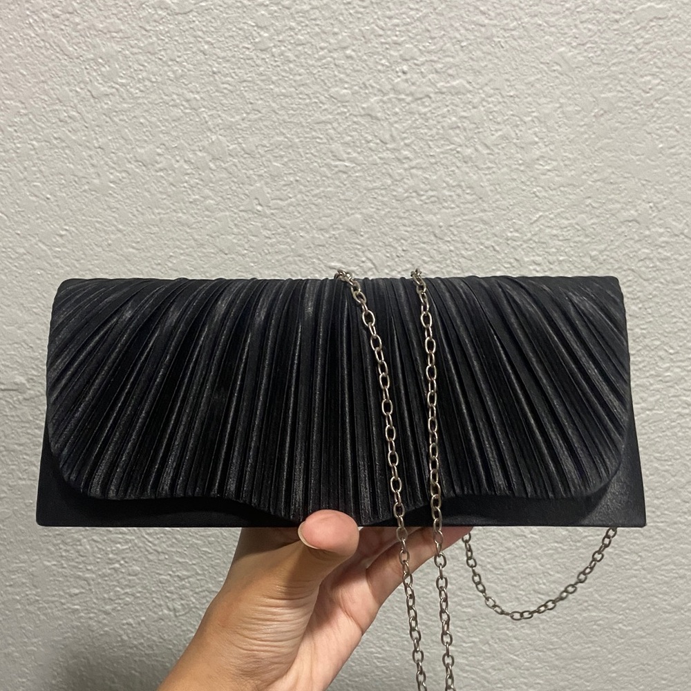 Elegant Black Clutch Bag